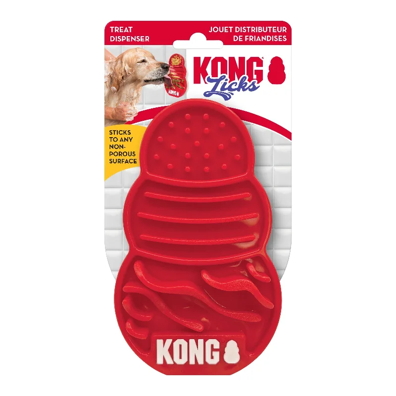 stylish dessert plates -KONG Licks Enrichment Lick Mat Dog Toy Large