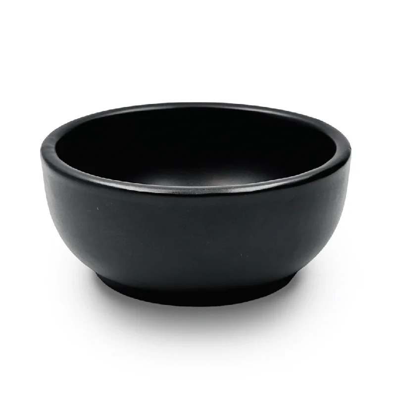 large serving plates for catering -Heat-resistant Ceramic Bibimbap Bowl Stackable 37 fl oz / 7.1" dia