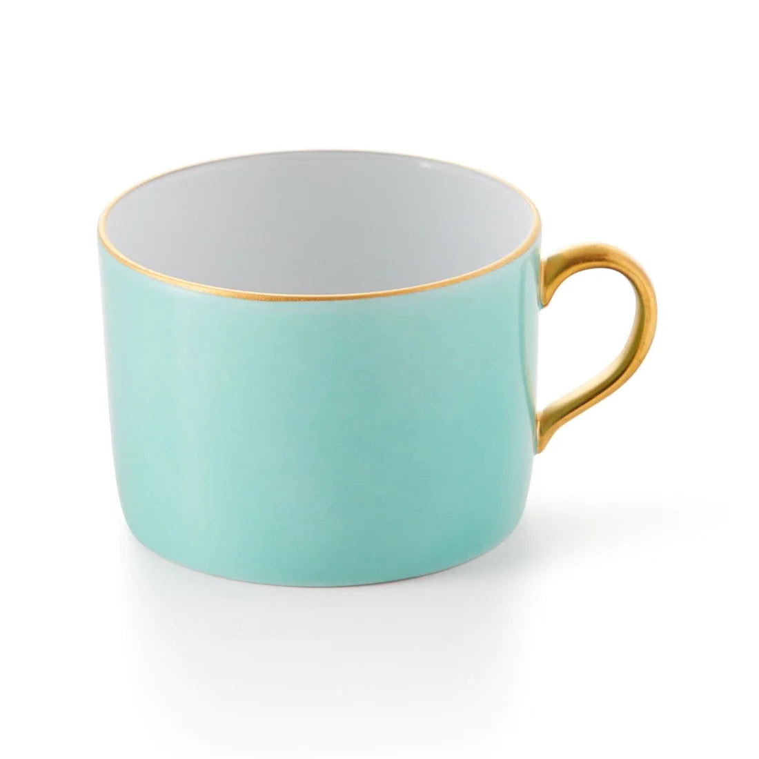 best personalized coffee mugs for business -Anna's Palette Aqua Green Tea Cup by Anna Weatherley