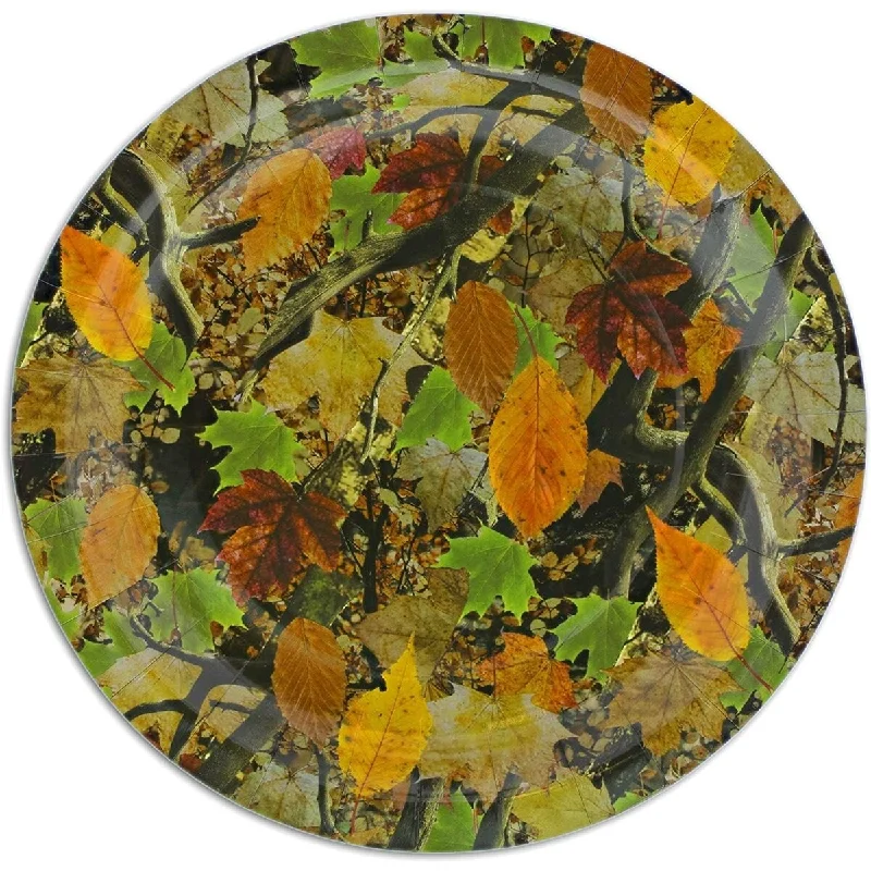 vintage-inspired dinner plates -Paper Plates, Camoflauge Birthday Party Supplies (9 In, 80 Pack)