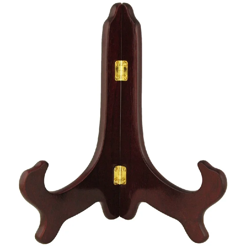 premium ceramic serving dishes -Handmade Rosewood 14-inch Plate Stand (China)