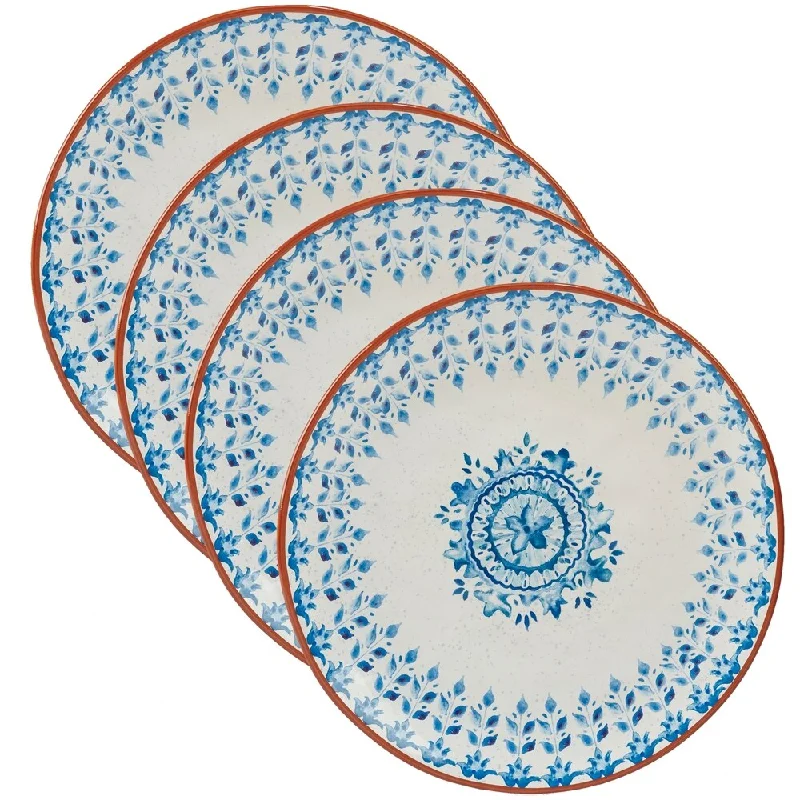 unique plates for birthday parties -Certified International Porto Dinner Plates (Set of 4)