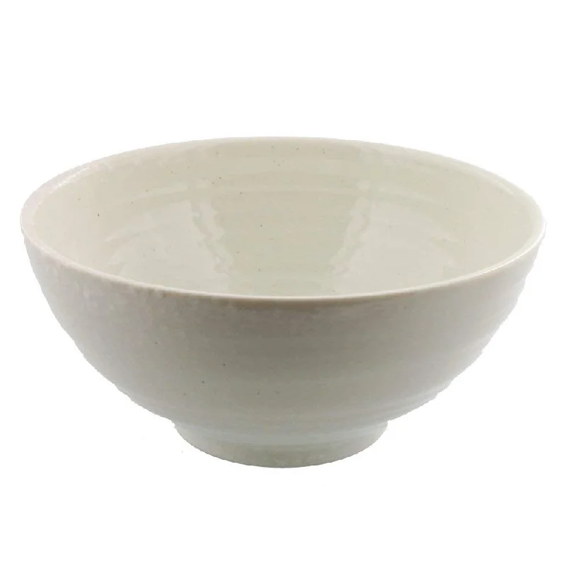 kids dinner plates for home use -Extra Large 64 oz Sanuki Udon Donburi Ramen Bowl White