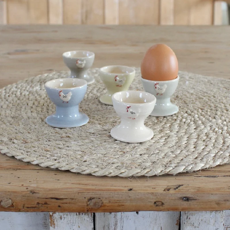 personalized ceramic tea cups -SECOND - Hogben Egg Cups - Chicken