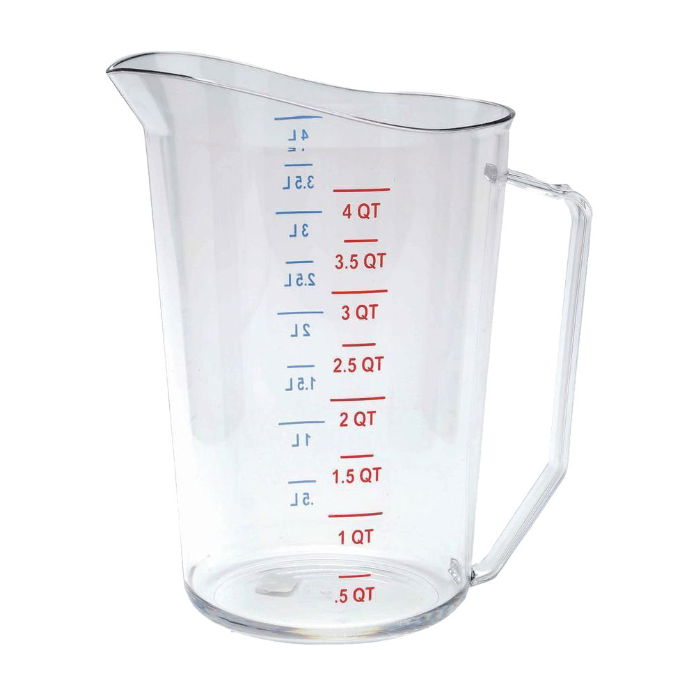 custom coffee mugs for birthday gifts -Cambro 400MCCW135 Camwear Measuring Cup, 4 qt.