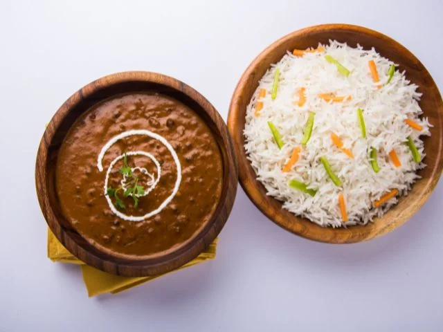 modern serving spoons for dinner -Dal Makhni Rice Bowl Serves 1 | 750 ml