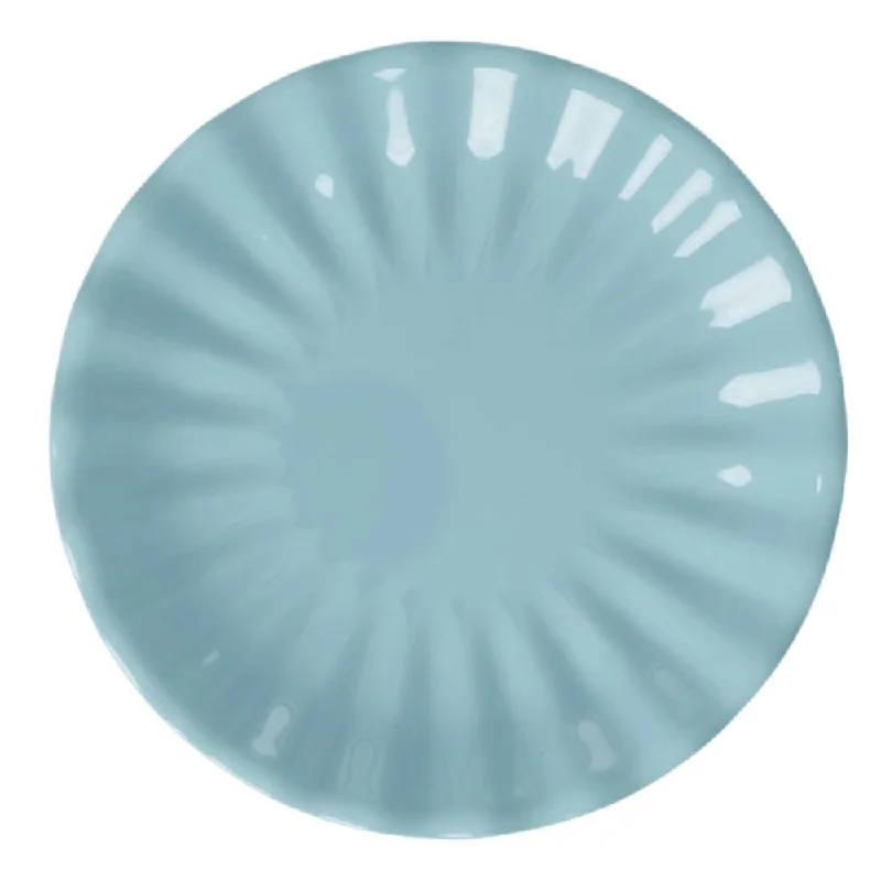 luxury dinnerware for casual dining -Rice DK Flower Side Plate - Mint