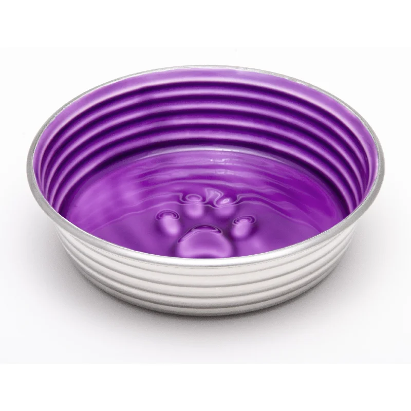 elegant dinner plates for fine dining -Loving Pets Le Bol Cat Bowl Lilac Extra Small^^^