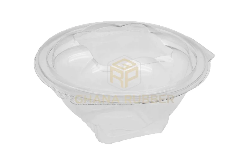 eco-friendly wedding tableware -Round Salad Bowls Transparent 1000cc