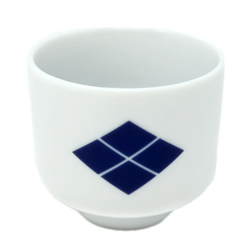 stainless steel insulated cups -Sake Cup Family Crest Yotsuwaribishi