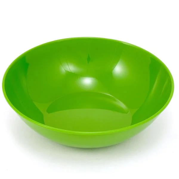 heavy-duty disposable serving plates -Cascadian Bowl, Green - 6"