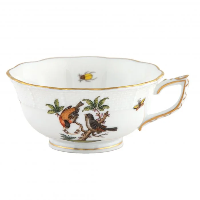 custom coffee mugs for special occasions -Herend Rothschild Bird Teacup - #12