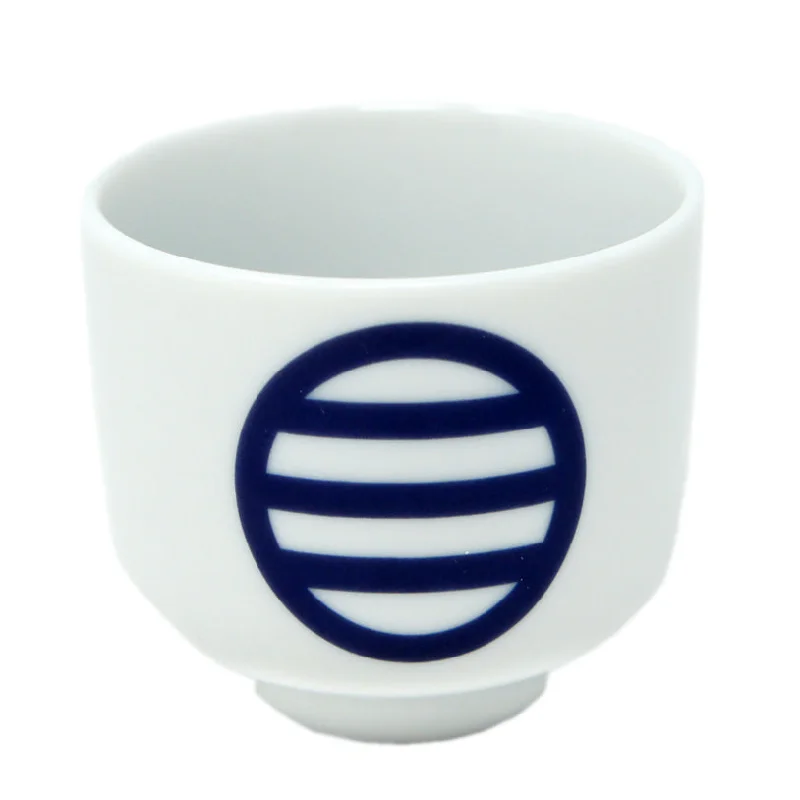 custom photo tea mugs -Sake Cup Family Crest Marunimitsuhiki