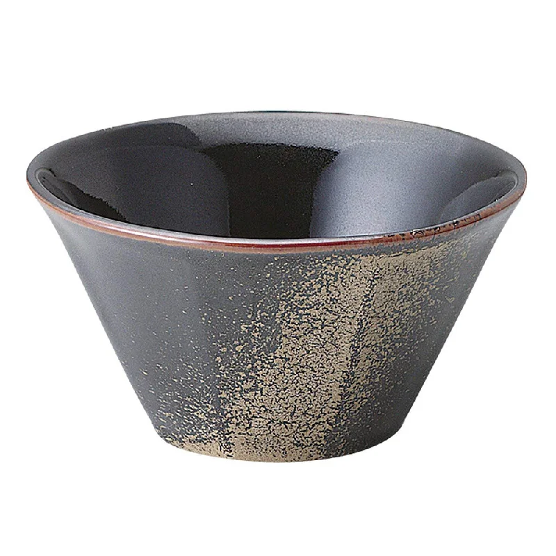 luxury wedding dinnerware -48 oz Ramen, Donburi Bowl Black with Star Dust Motif (Hana) Octagonal Shaped Bowl