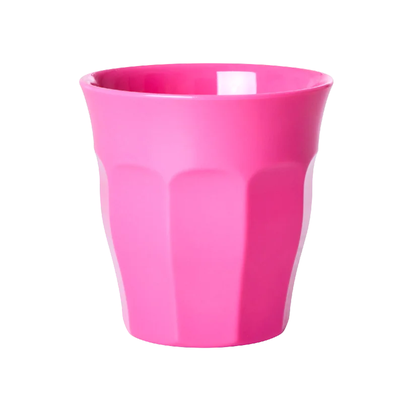 custom large tea mugs -Medium Melamine Cup | Light Fuchsia