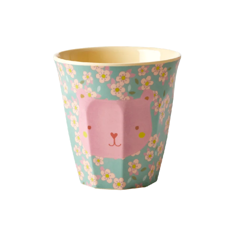 creative tea mugs for work -Melamine Cup - Small | Bear Print