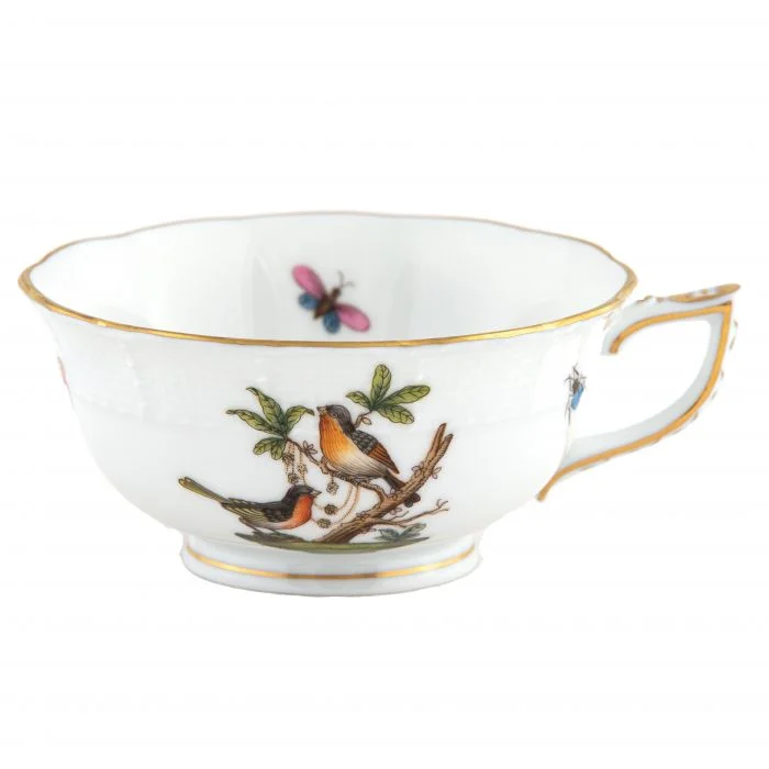 personalized coffee cups for tea -Herend Rothschild Bird Teacup - #8