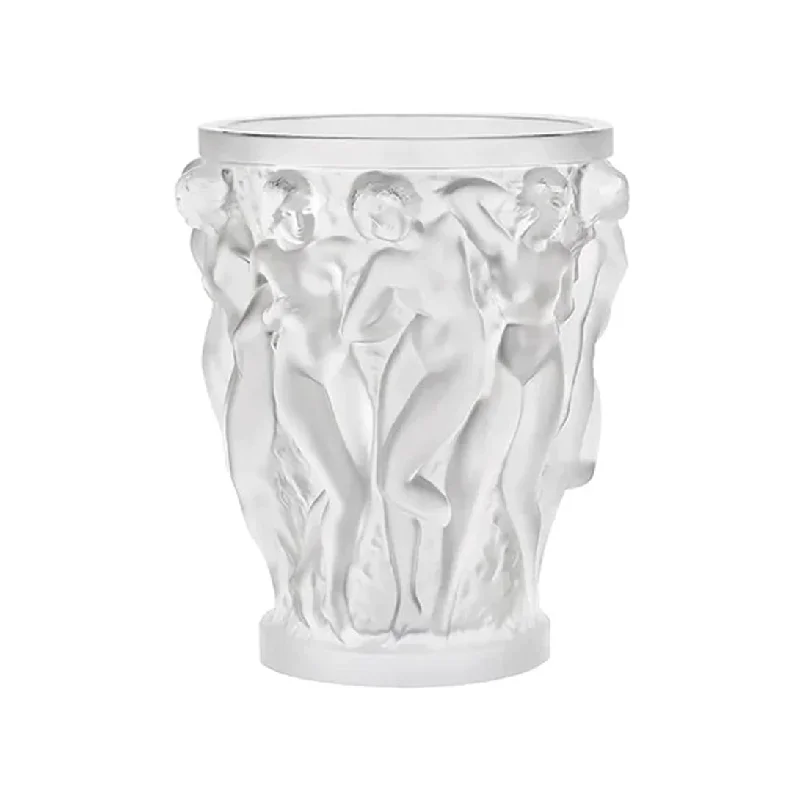 decorative crystal flower jar -Bacchantes Large Vase