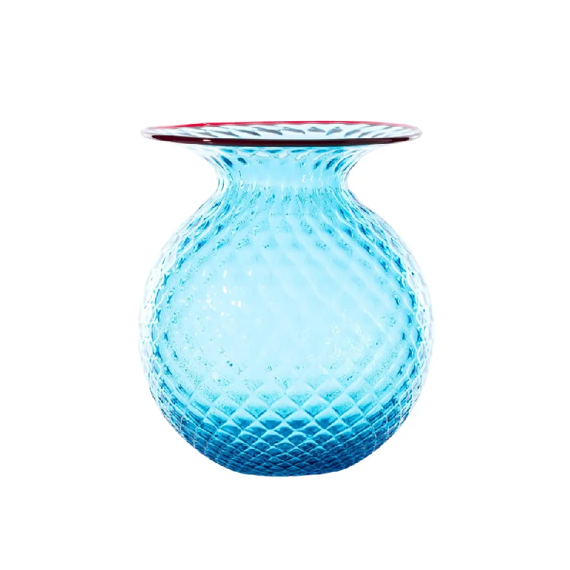 geometric handmade flower vase for flowers -Balloton Fiori Vase (H 8.4")