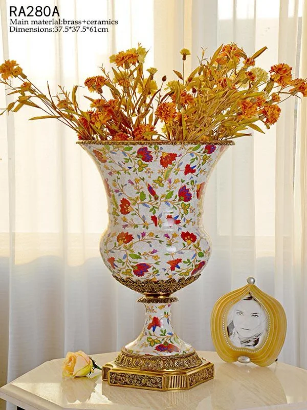 unique ceramic flower vase for modern decor -European Modern Vase