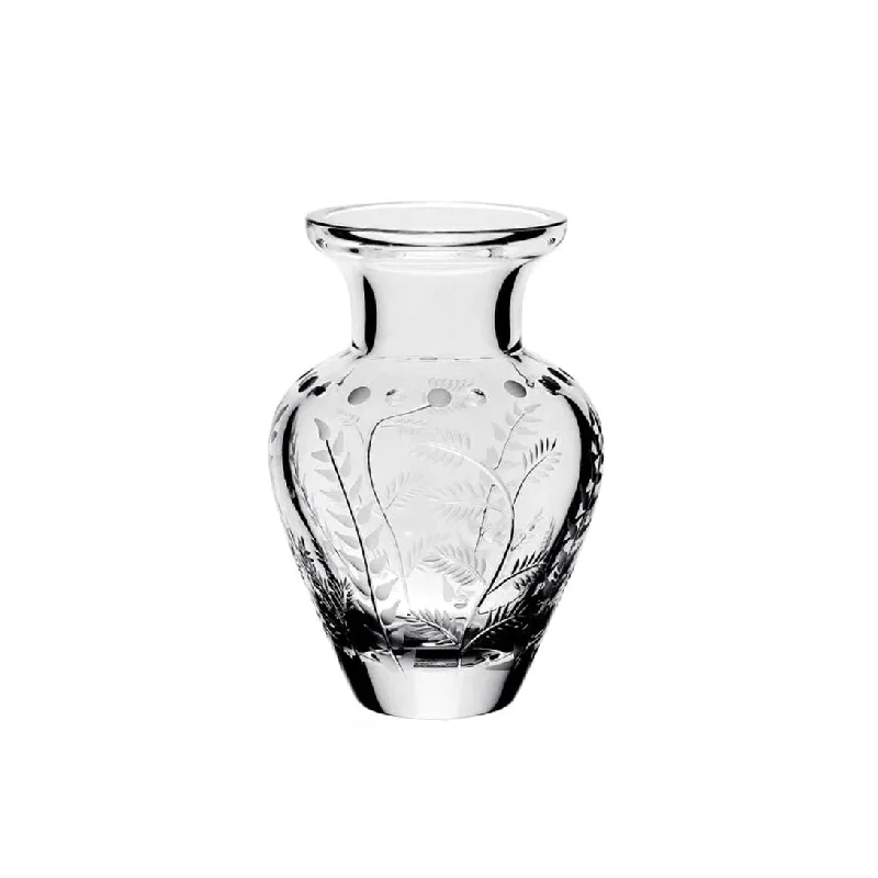 contemporary vase with floral design -Fern Bouquet Vase, Small