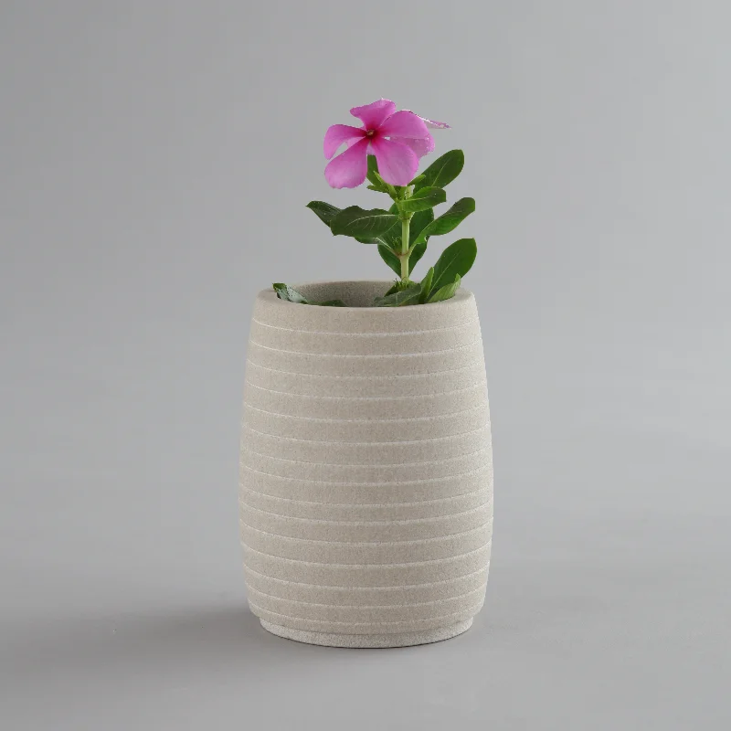 handmade geometric ceramic flower vase for wedding -Modern Flower Vase