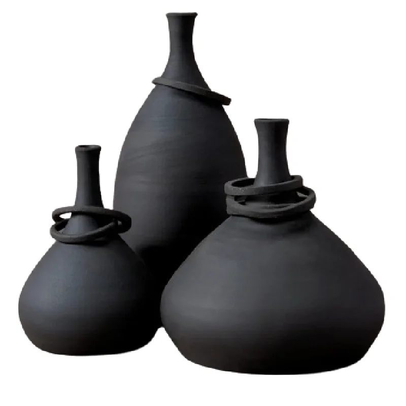 large ceramic flower vase for decoration -Mona Vessels