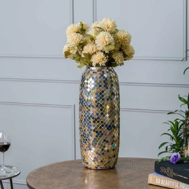 luxury flower vase for dining room -Mosaic Vase