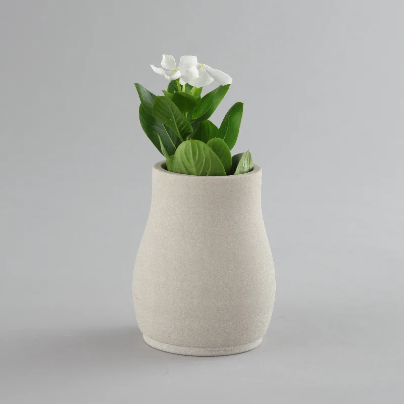 unique flower vase for gift giving -Pretty-White Flower Vase