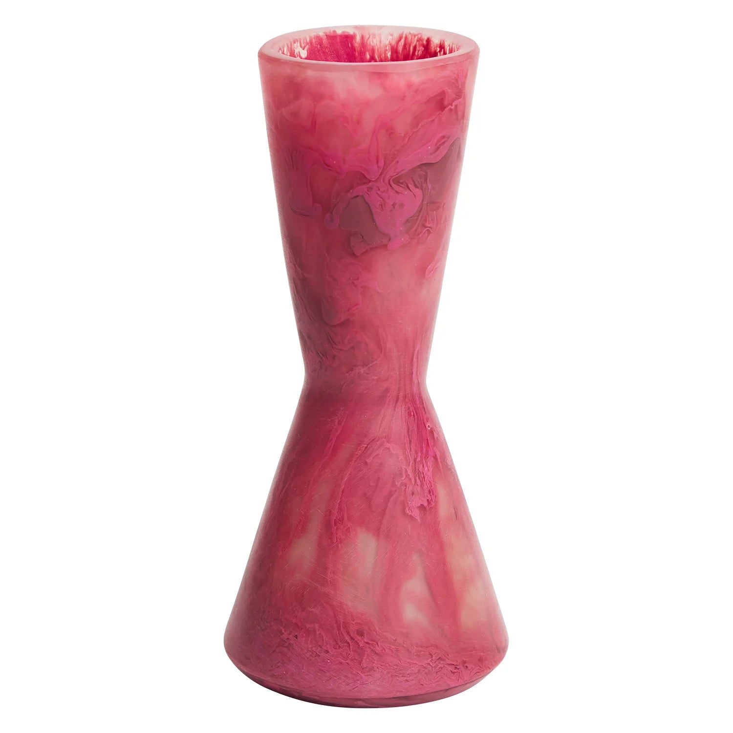 handmade ceramic vase for floral arrangement -Sage X Clare Elessi Vase - Rhubarb