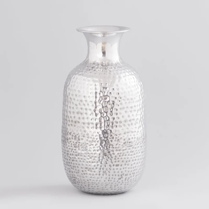 tall handmade crystal flower jar -Cylindrical Flower Vase