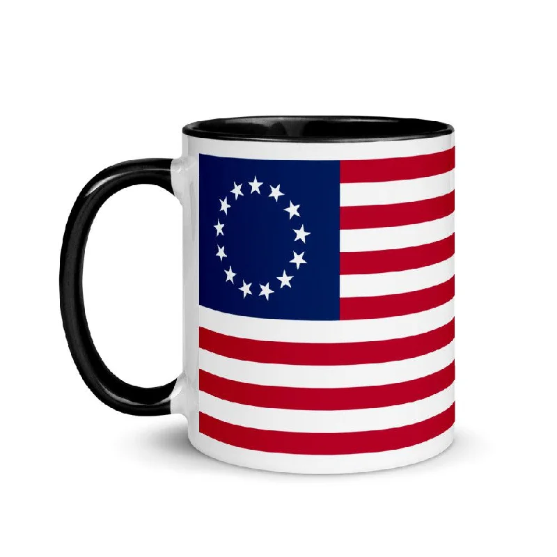 funny coffee cups for coworkers -Betsy Ross Mug - 11 oz.