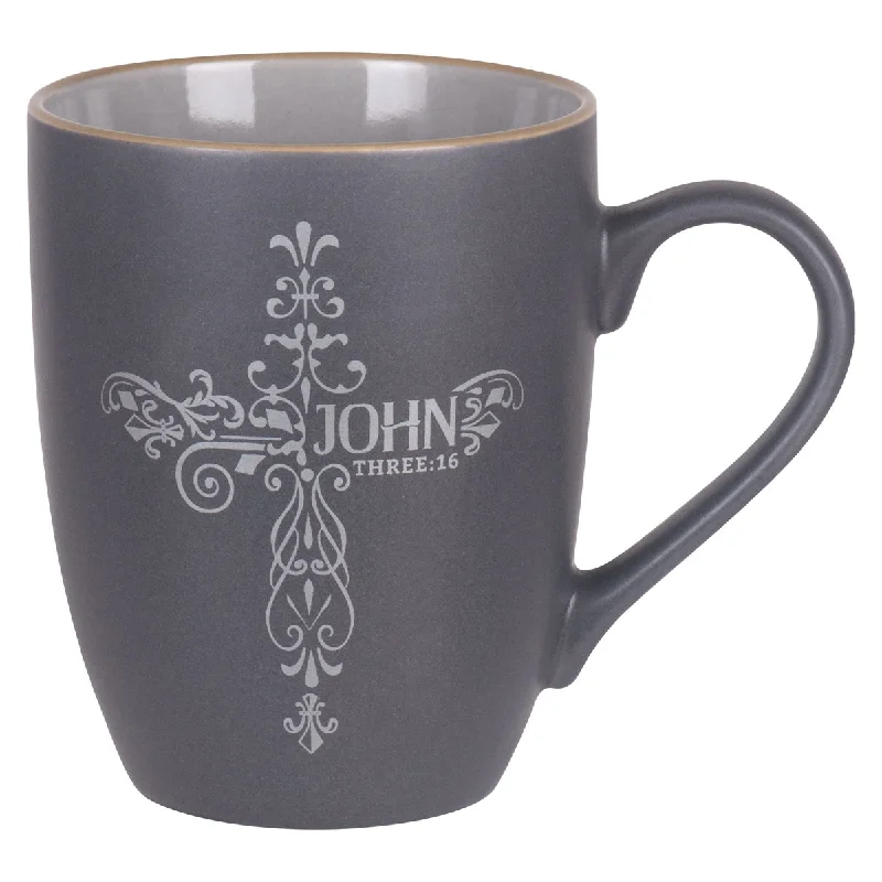 custom coffee mugs for special occasions -Cross John Three:16 Ceramic Mug