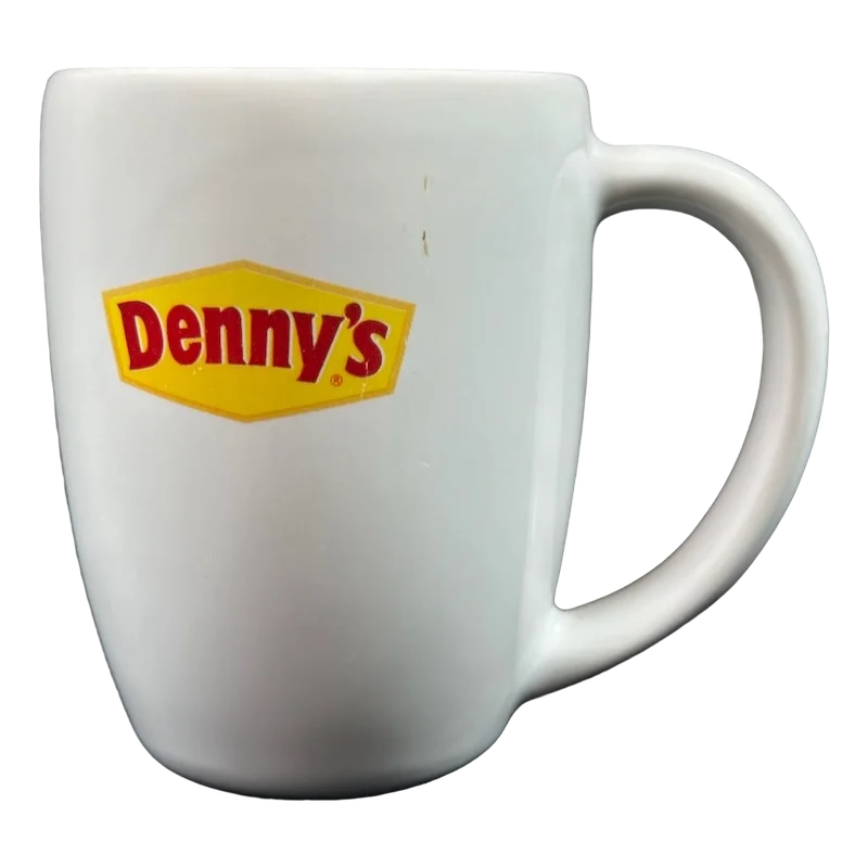 printed travel mugs for gifts -Denny's A Good Diner Has Open Doors Open Arms And Open Hearts Mug Diversified China