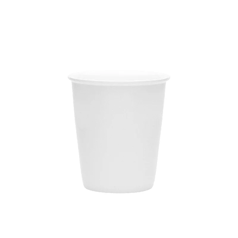 best coffee tumblers for camping -Ecology Canvas Latte Cup 280ml in White