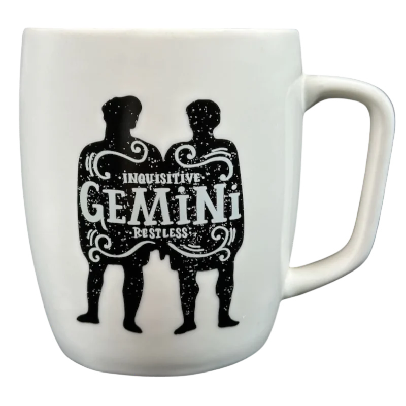 funny ceramic mugs with personal photos -Gemini Astrology Zodiac Mug Threshold