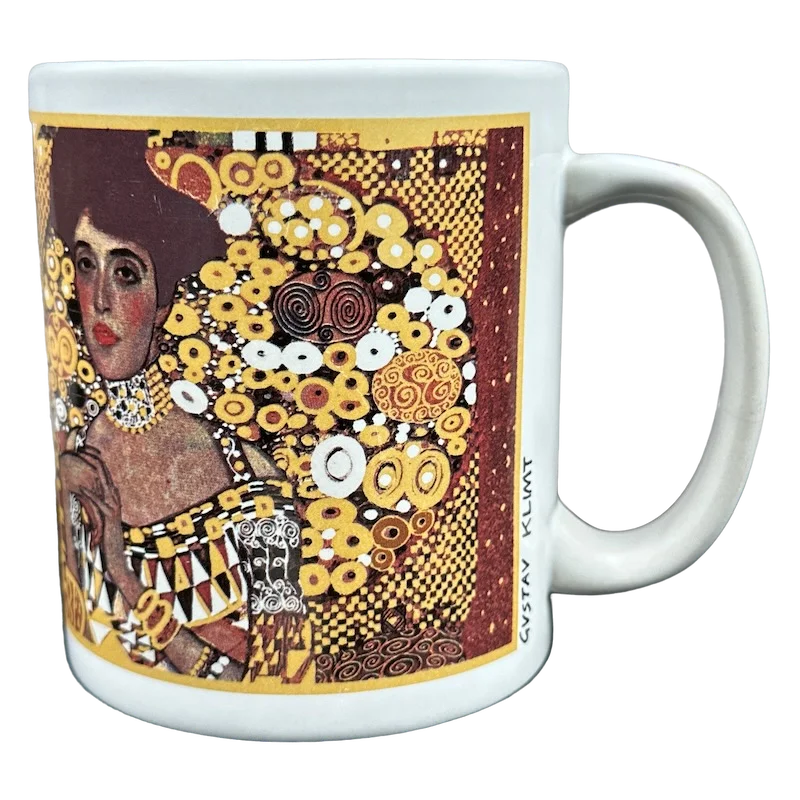 coffee mugs with your name on it -Gustav Klimt Portrait of Adele Bloch-Bauer Mug Cafe Arts