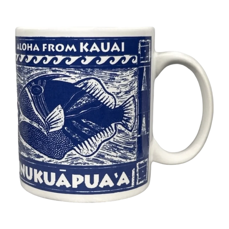 personalized insulated mugs with logo -Humuhumunukunukuapua'a Hawaii State Fish Mug Island Heritage