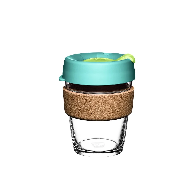 custom made coffee tumblers -KeepCup Brew Cork Edition 340ml (12oz) Matcha