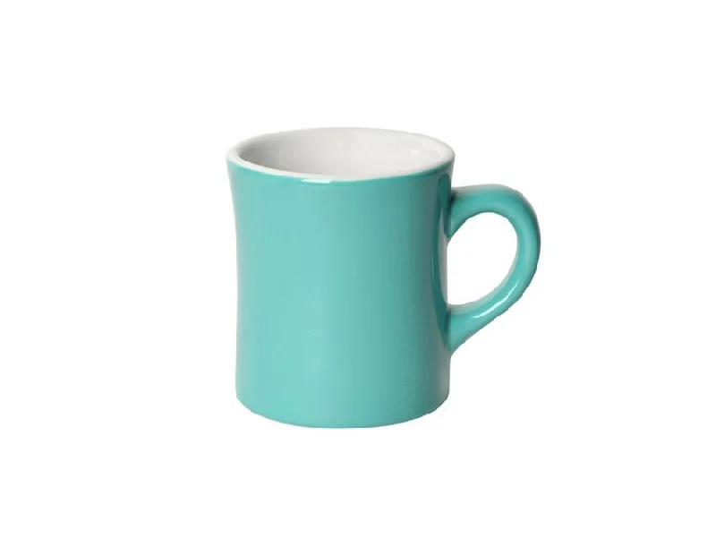 travel coffee mugs with handle and lid -Loveramics Starsky Mug (Teal) 250ml