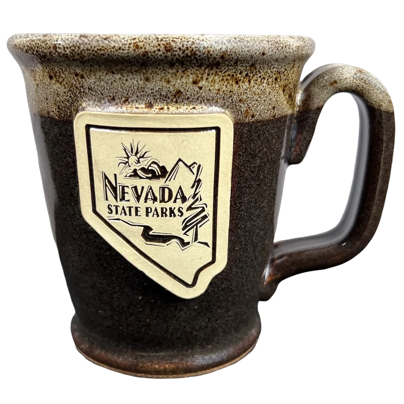 best custom tea tumblers -Nevada State Parks Mug Sunset Hill Stoneware