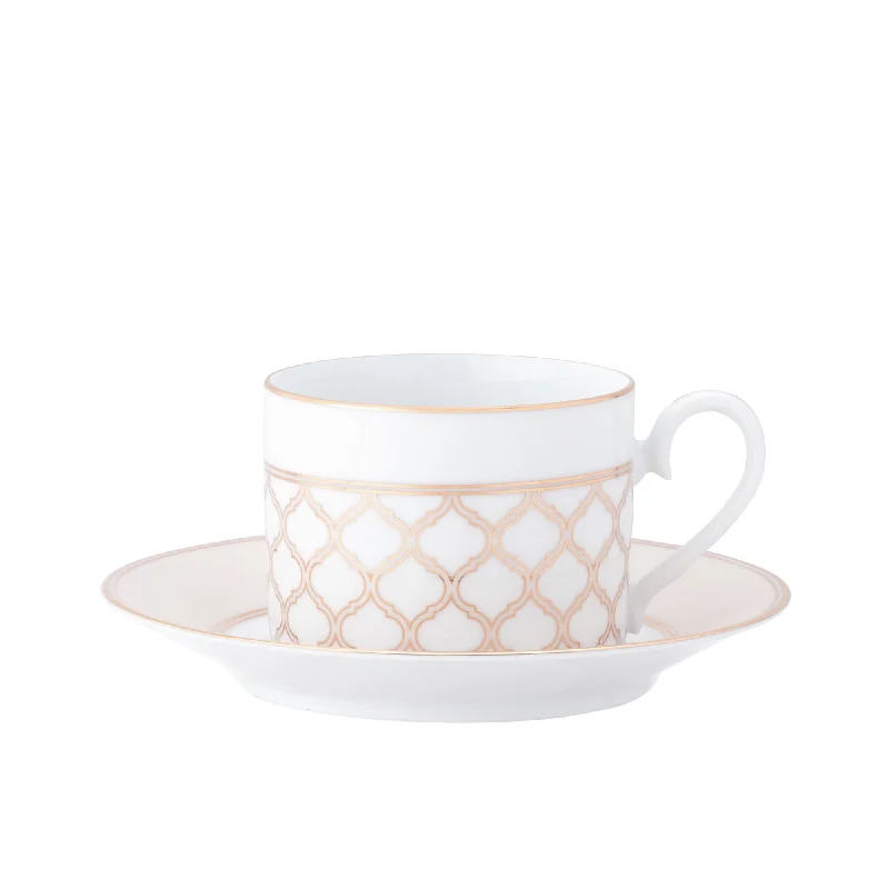 coffee cups with your favorite quote -Noritake Eternal Palace Cup and Saucer 225ml Gold