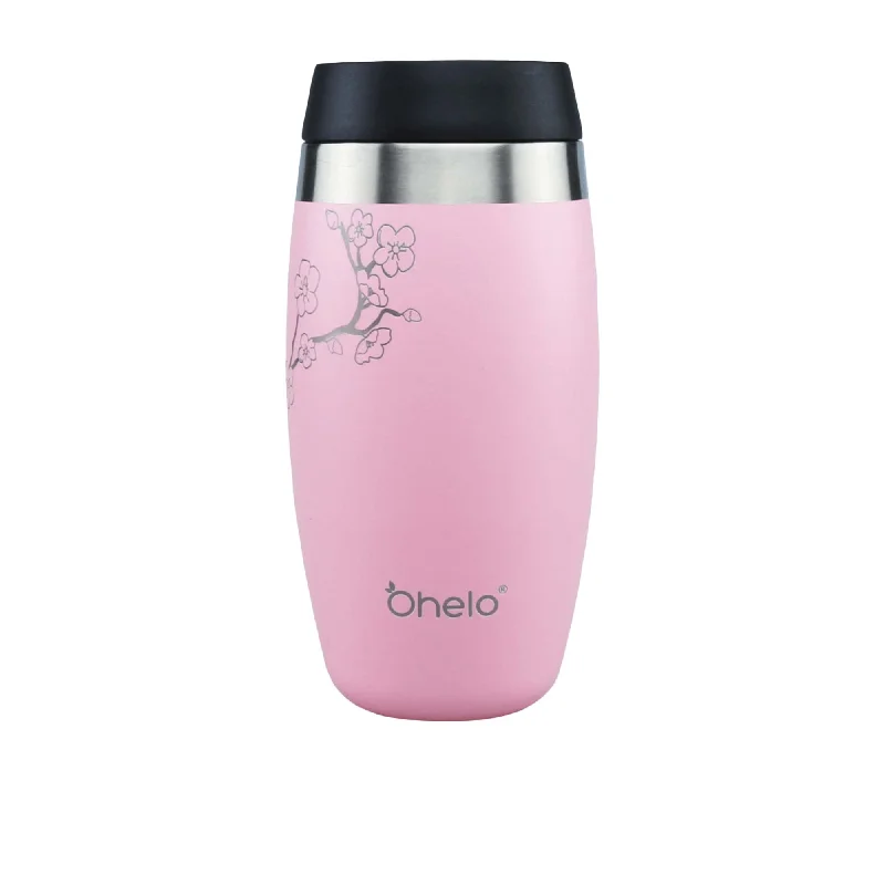 insulated mugs for hot drinks -Ohelo Insulated Tumbler 400ml Pink