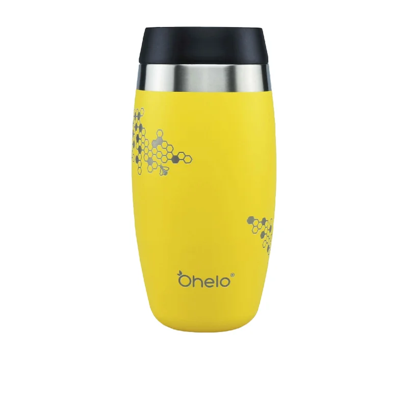 personalized large mugs for gifts -Ohelo Insulated Tumbler 400ml Yellow