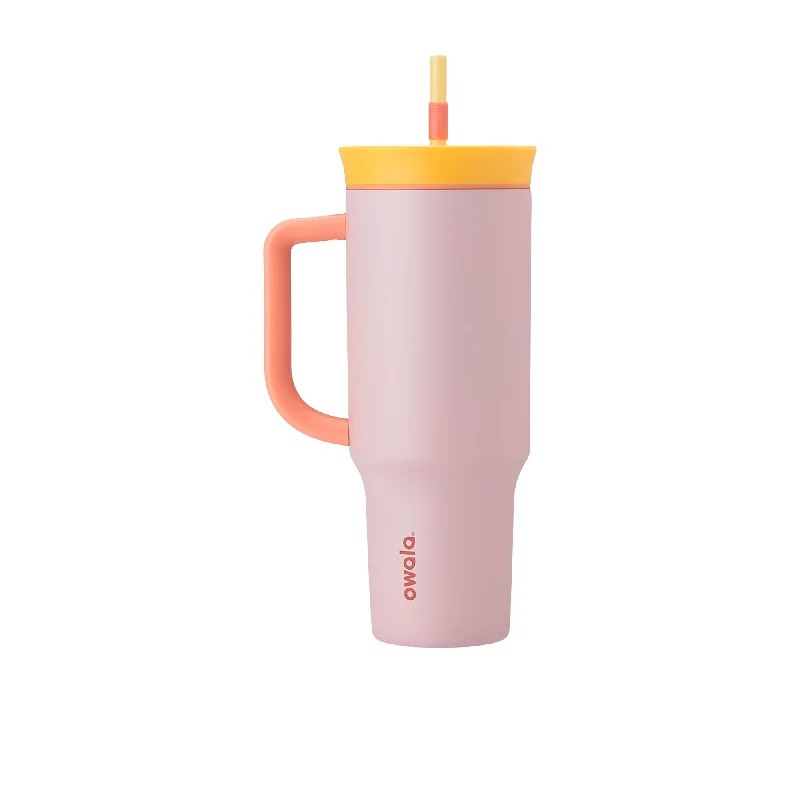 travel mugs with lid and straw -Owala Insulated Tumbler 1.2L (40oz) Candy Store