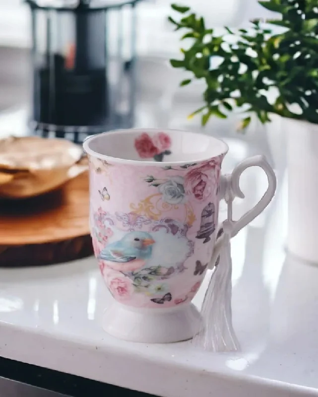 luxury coffee tumblers for gifts -Birdcage Teacup | 350 ML