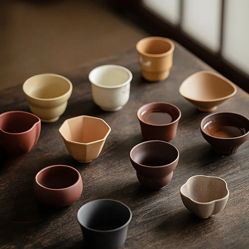 eco friendly ceramic coffee mugs -Gohobi Classic Original Yixing Clay Tea Cup