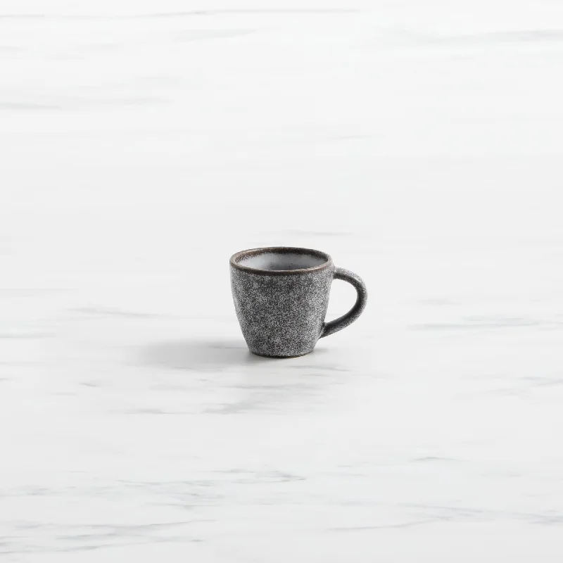 eco friendly custom coffee cups -Salisbury & Co Siena Espresso Cup 90ml Charcoal