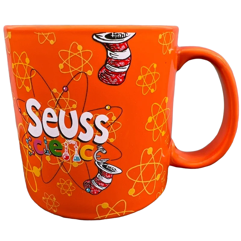 eco friendly travel mugs for gifts -Seuss Science Wonder And Think Think And Wonder Dr. Seuss Mug Vandor