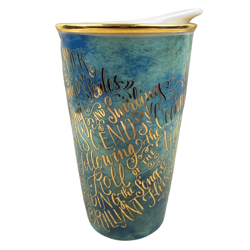 unique travel coffee mugs for camping -Siren Song 12oz Tumbler 2016 Starbucks